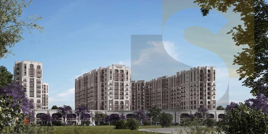 المخطط العام وتوزيع المباني في جاكراندا سموحة