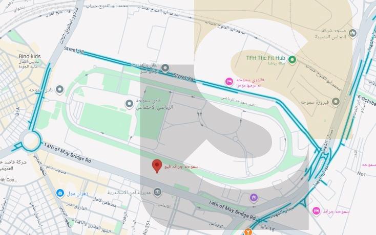 خريطة موقع سموحة جراند فيو