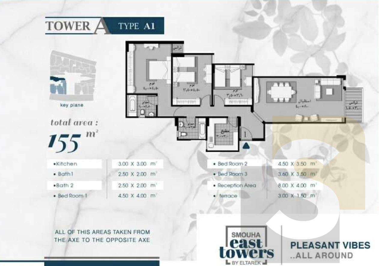 مسقط أفقي نموذج 147 متر