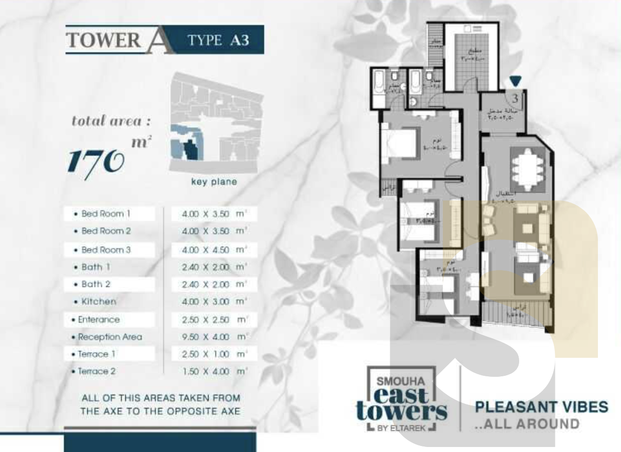 مسقط أفقي نموذج 182 متر