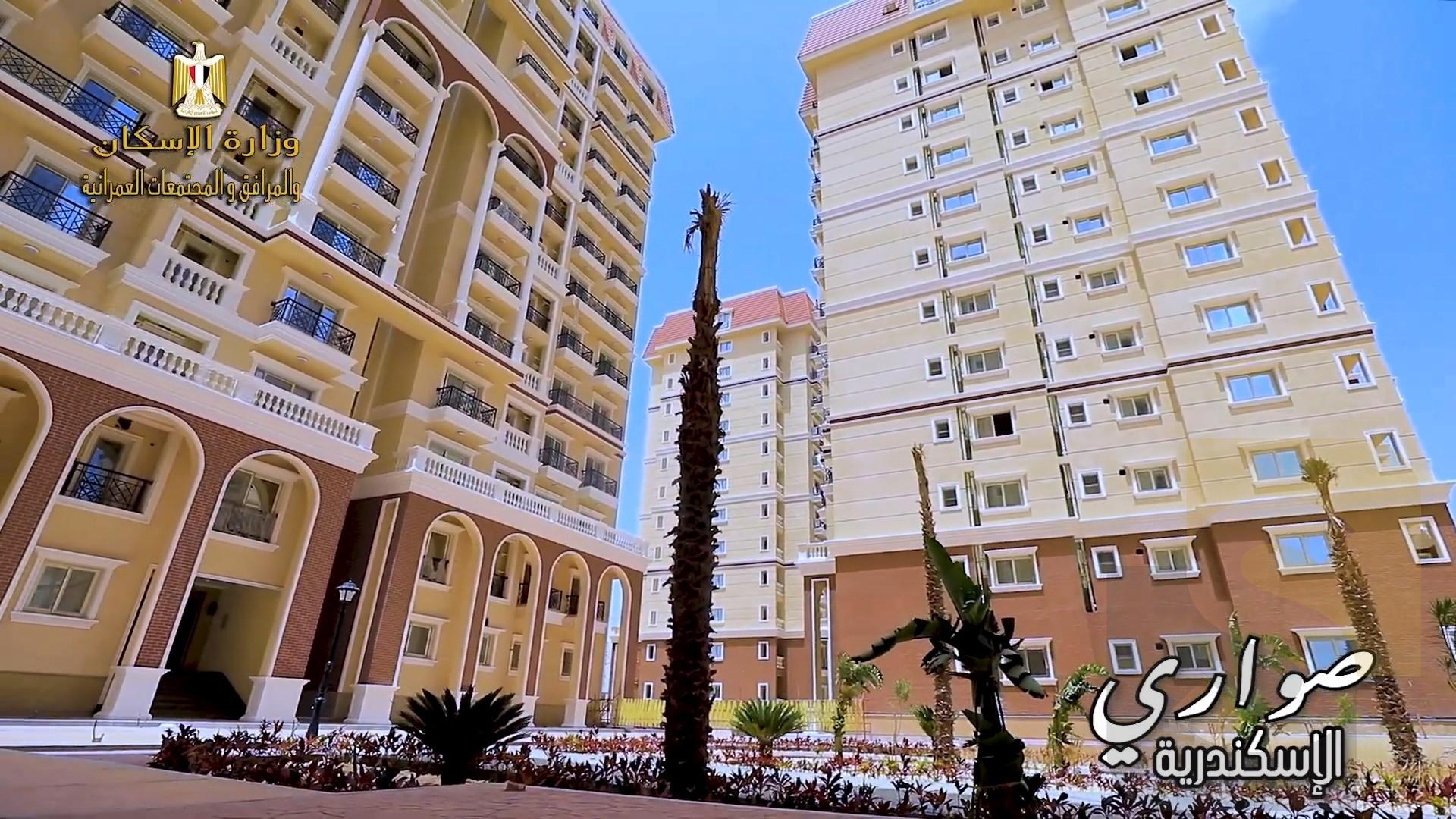 أعمال الإنشاءات وتطورات مشروع صواري على أرض الواقع